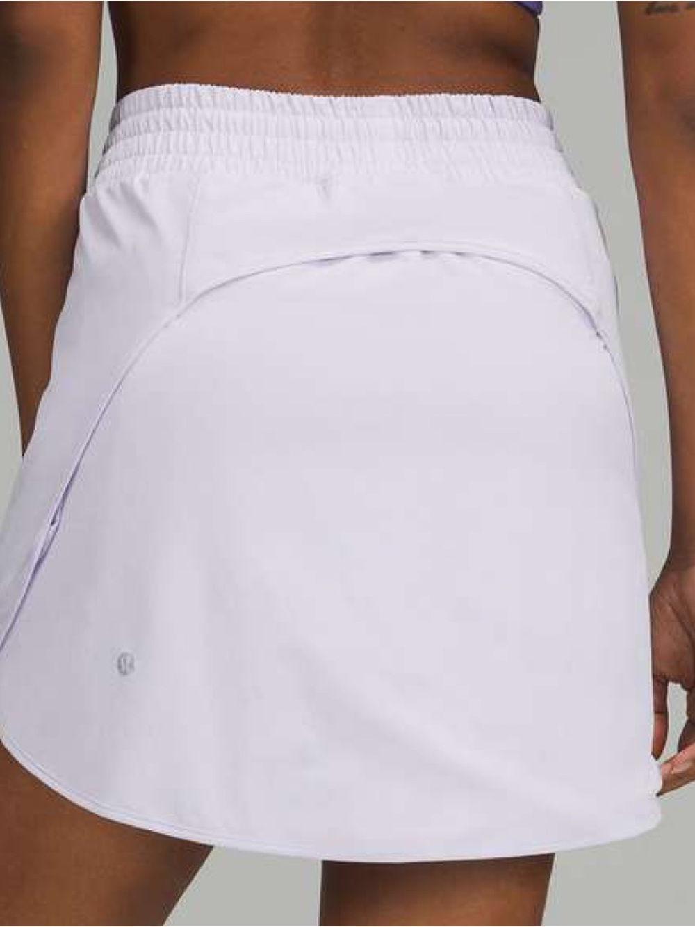 Lululemon Hotty Hot High-Rise Skirt Sz 10 *Long In Pastel Blue
